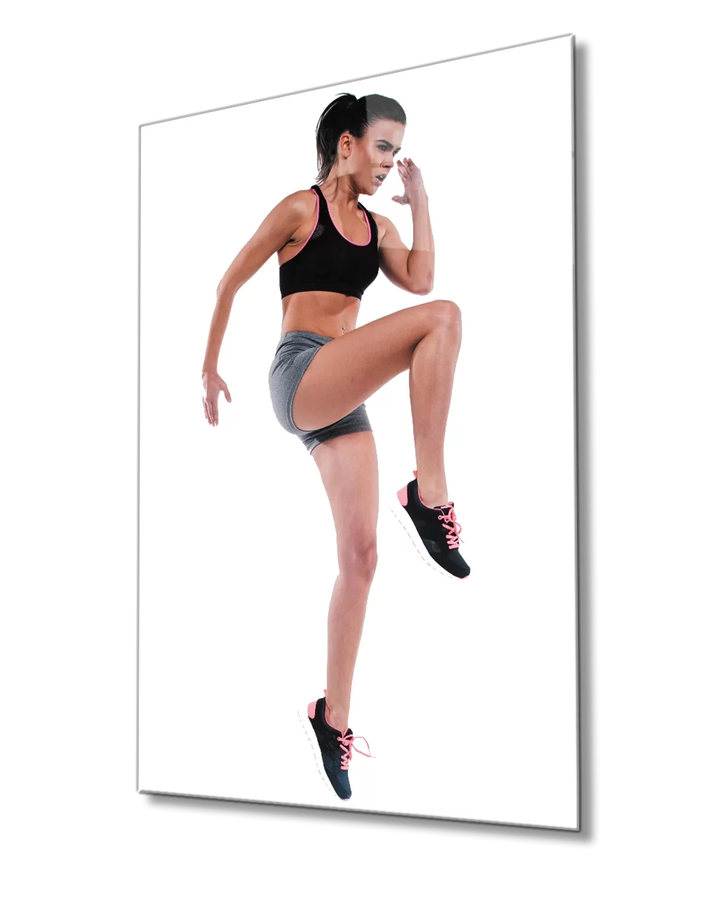 TEKNOO- Sports Fitness Glass Table Sports Fitness