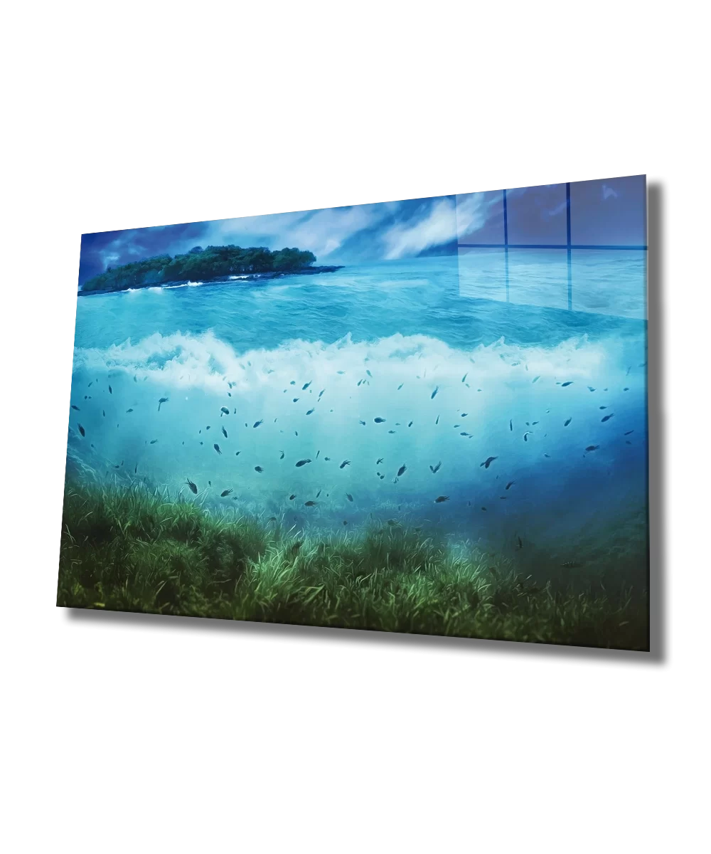 TEKNOO- Underwater Glass Painting Marine Life