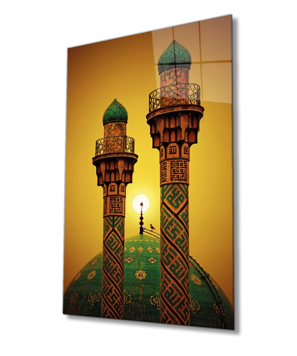 TEKNOO- Tehran Sharif Mosque Religious Islamic Glass Painting