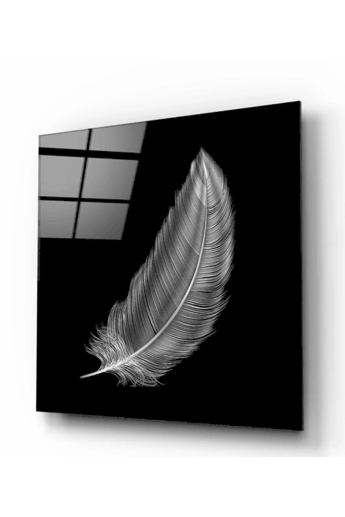 TEKNOO- Feather Glass Painting