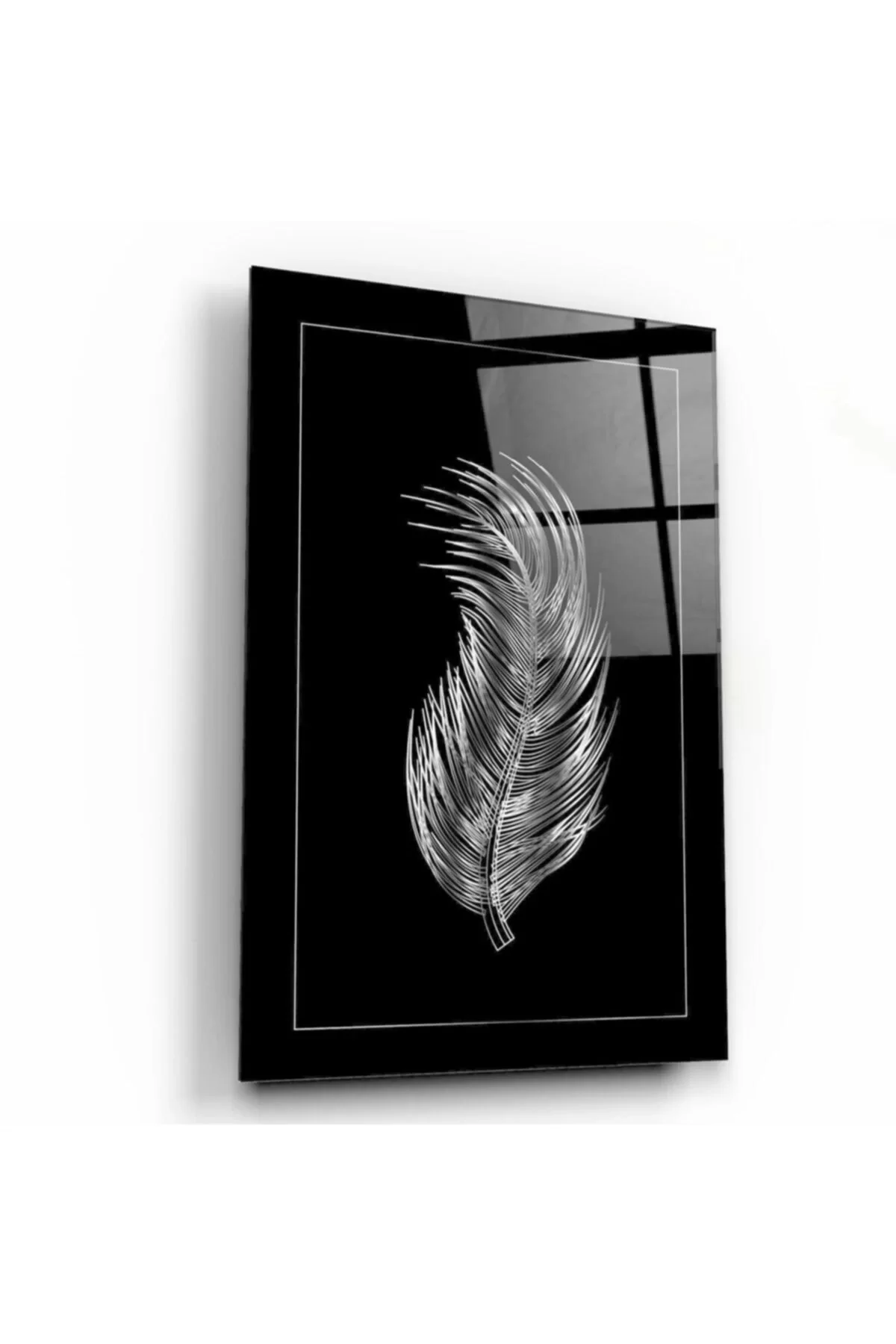 TEKNOO- Feather Glass Painting