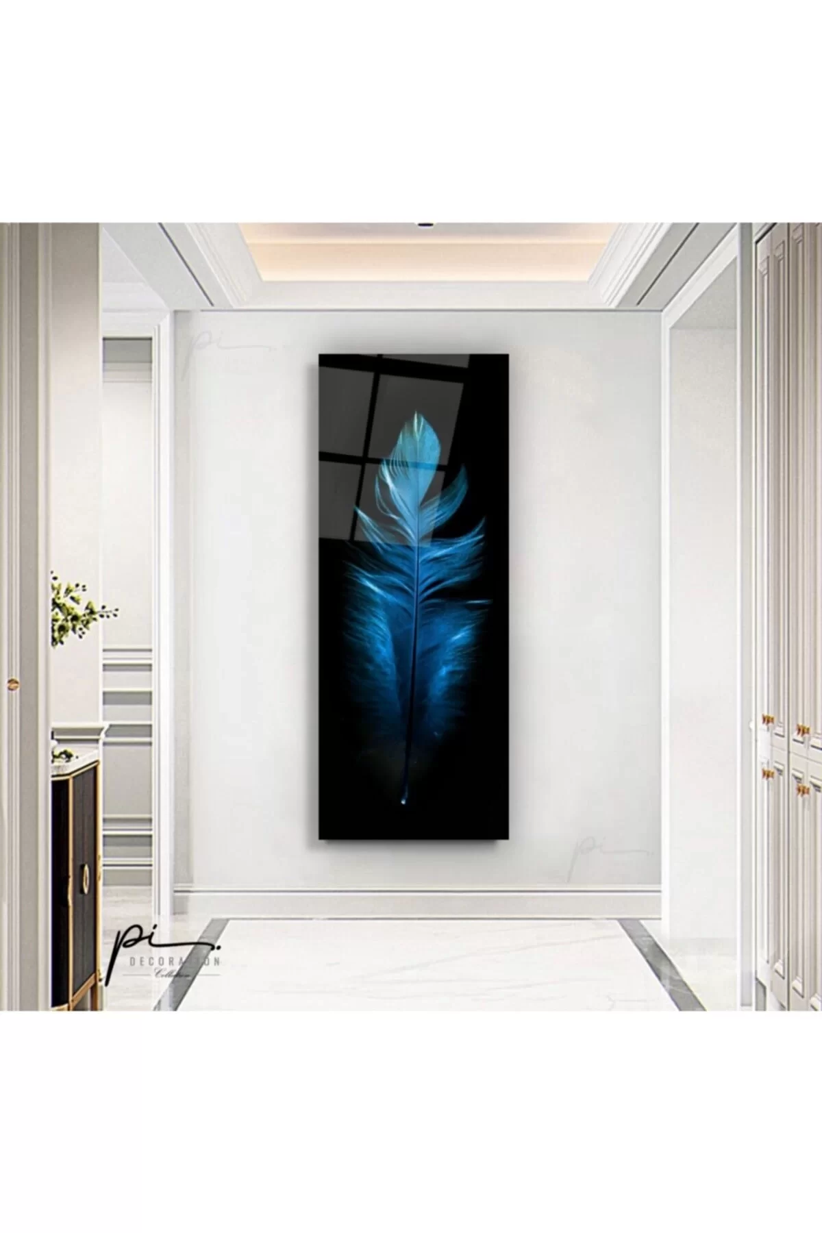 TEKNOO- Feather Panoramic Glass Painting