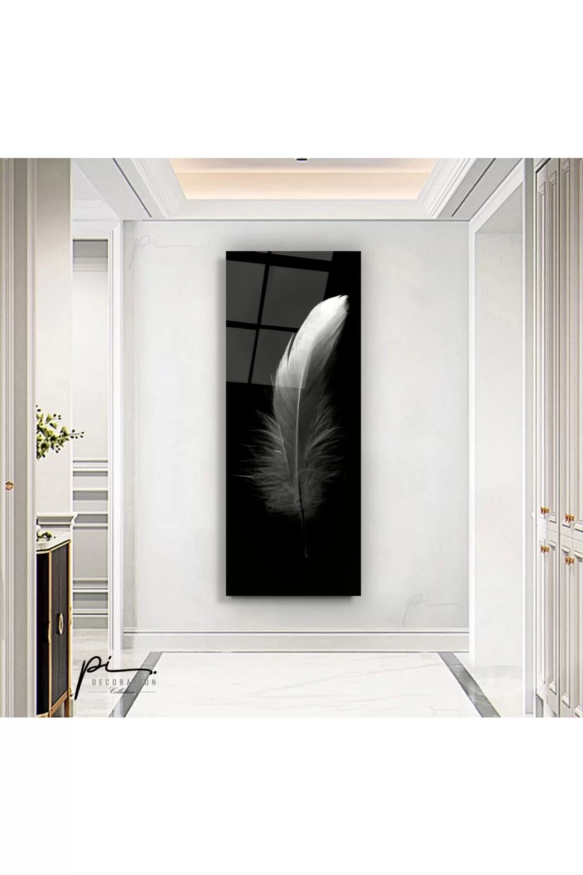 TEKNOO- Feather Panoramic Glass Painting