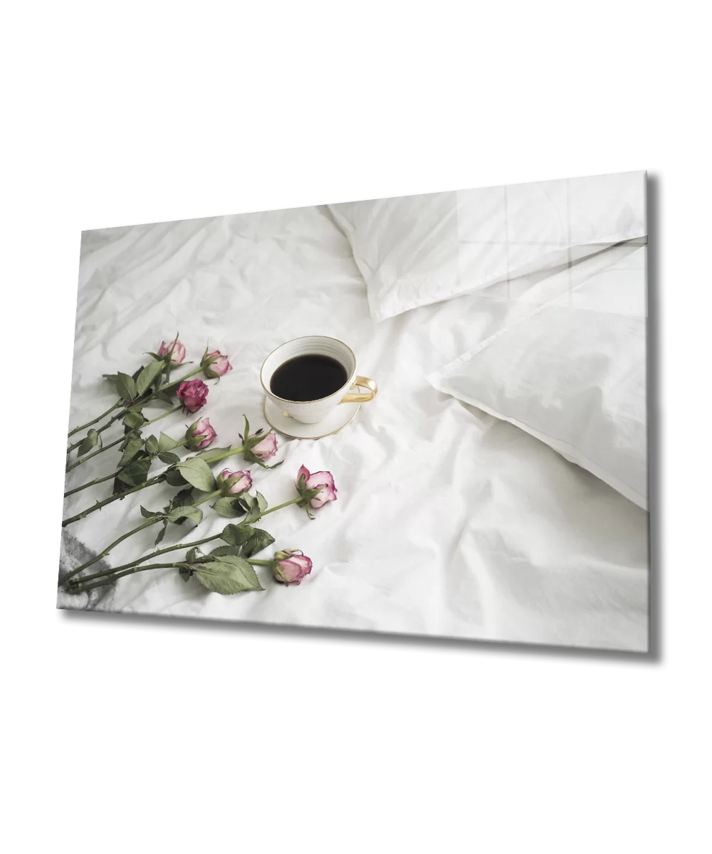 TEKNOO- Coffee Glass Painting in Bed