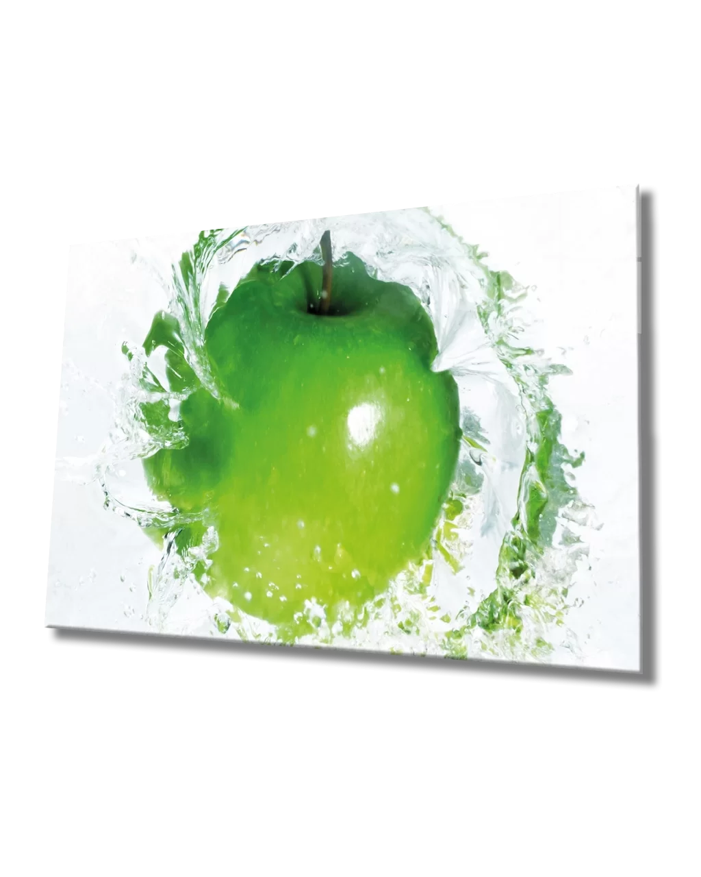 TEKNOO- Green Apple Glass Painting Green Apple