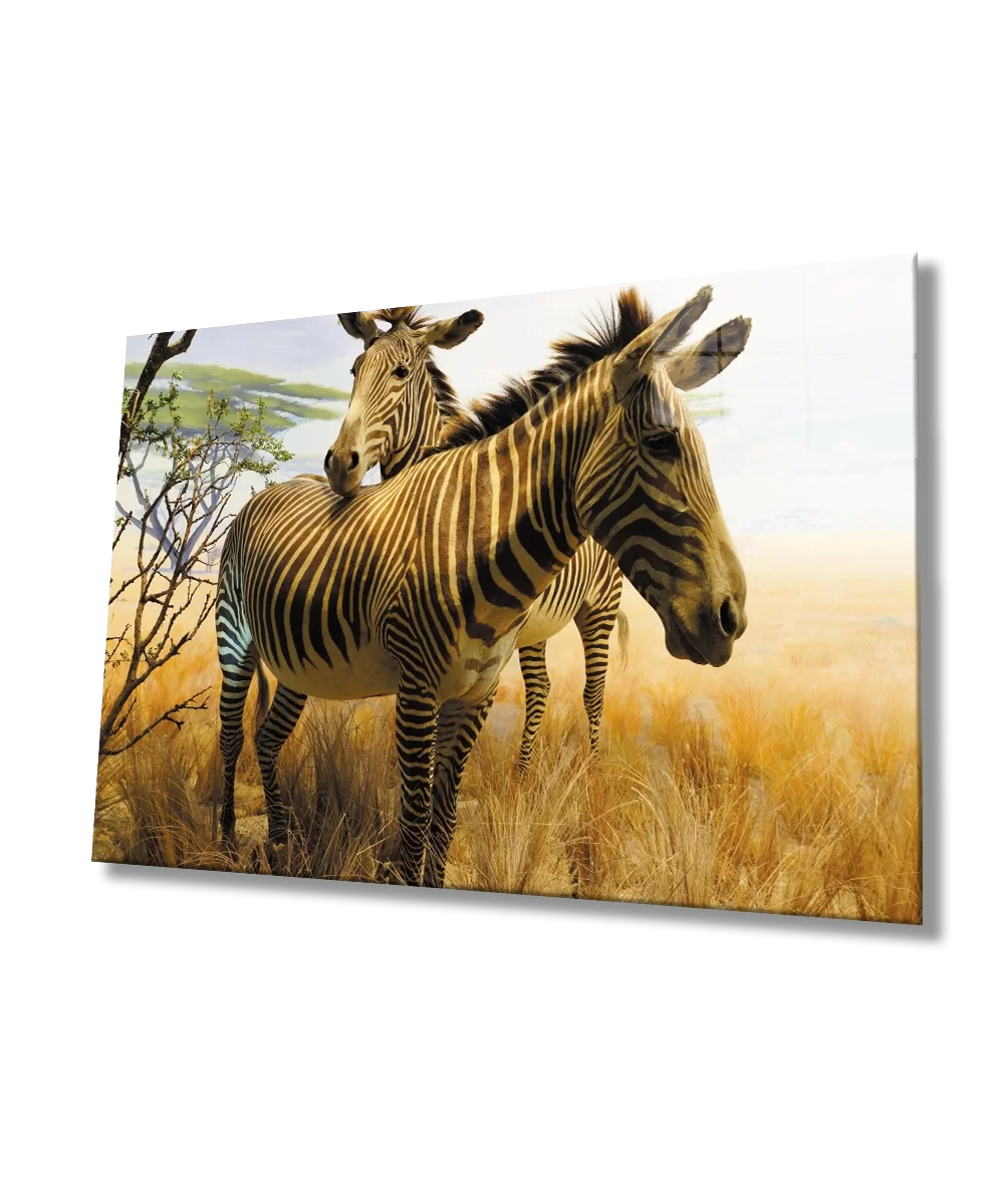 TEKNOO- Zebra Animal Glass Painting