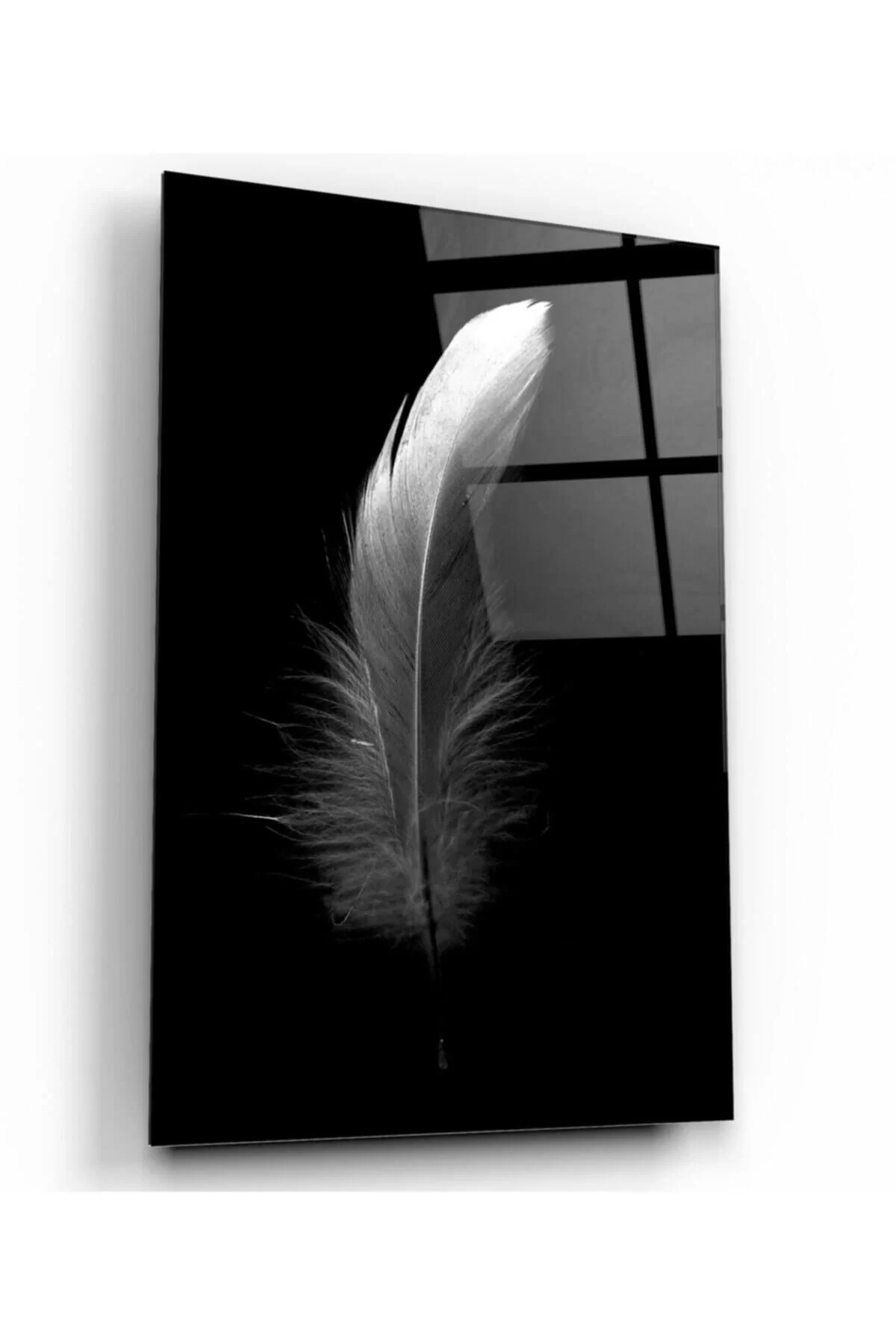 Feather Glass Painting