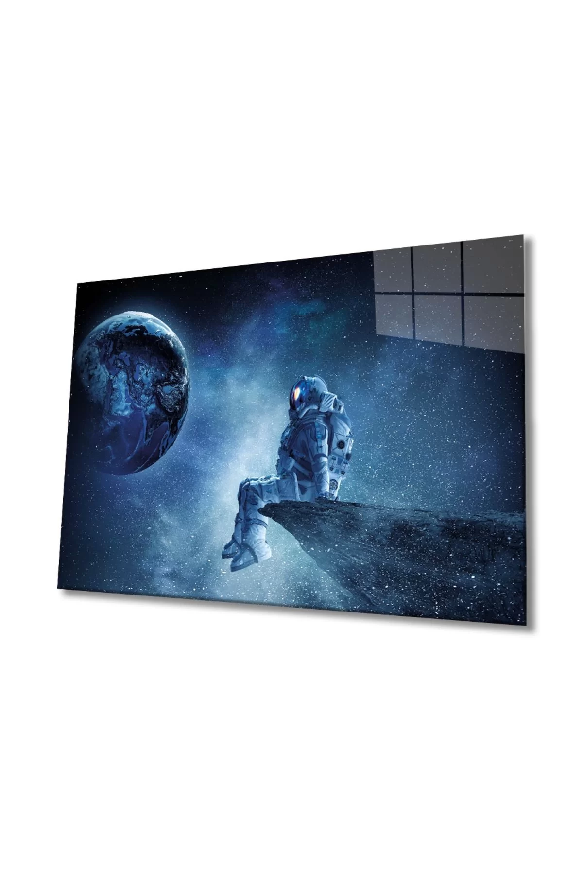 Space Astronaut 4mm Durable Glass Table Tempered Glass