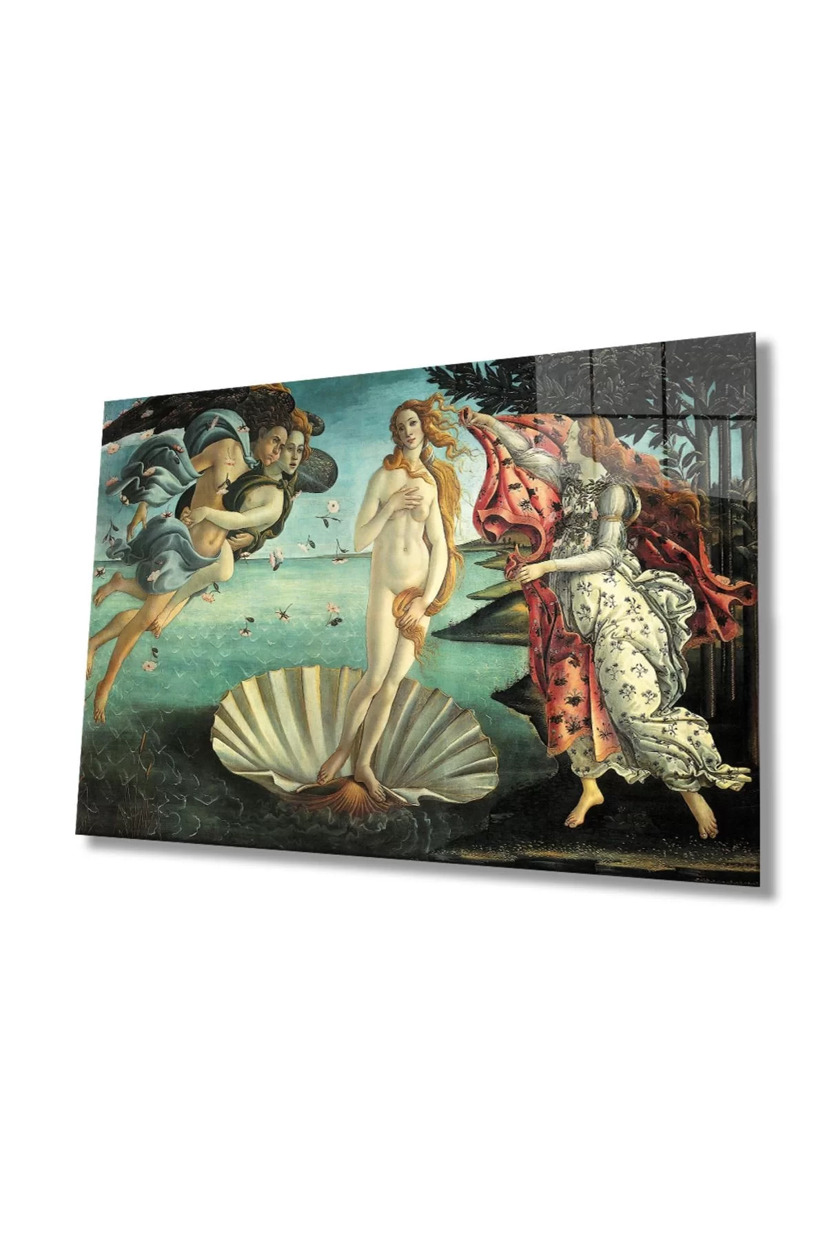 Birth of Venus Artistic, Home And Office Wall Decoration, Tempered 4 Mm