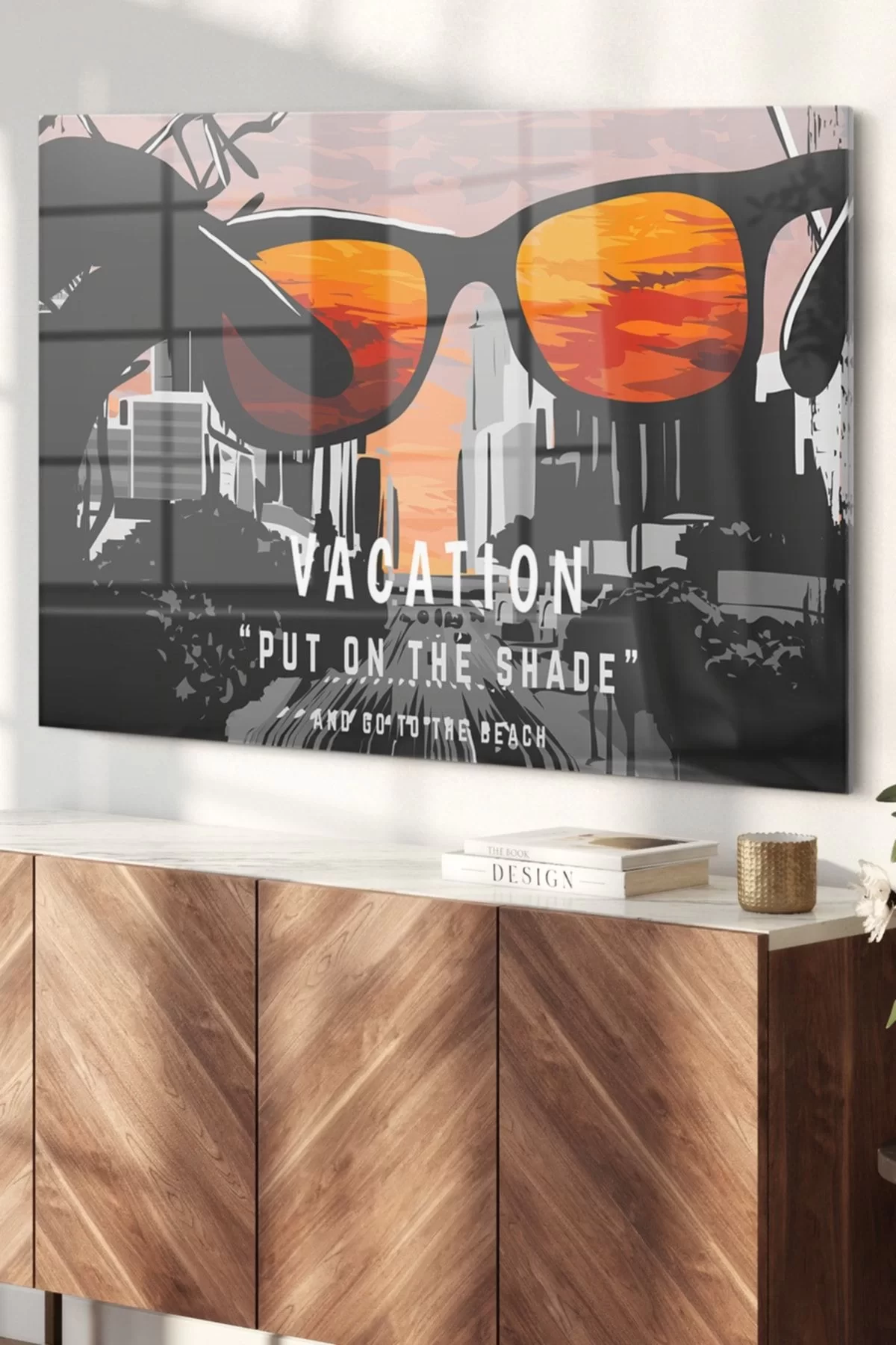 Wallpaper Modern Vocation| Art Themed Glass Painting | 50x70cm