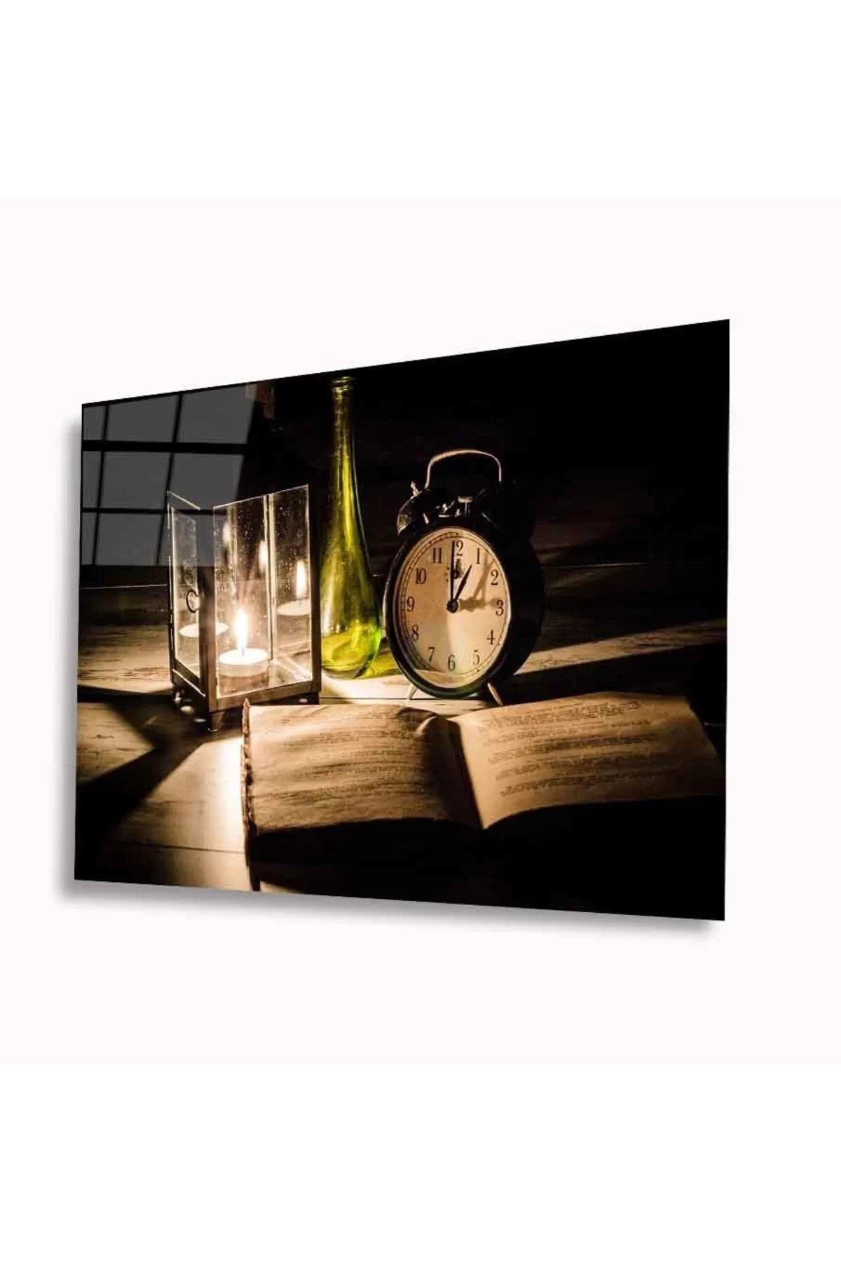 Time Glass Table 4mm Durable Tempered Glass