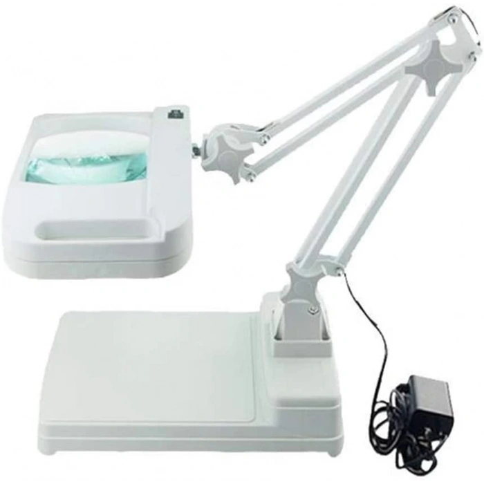 -5x 10x Büyüteç - Led Işıklı Süper Parlak Enerji Tasarruflu  Masa Lambası Lt-861