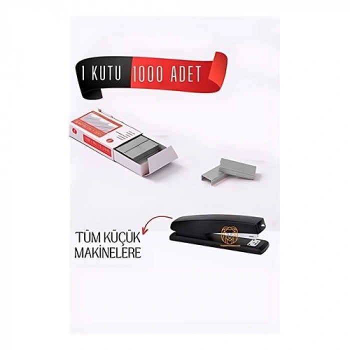 1 Kutu 1.000 Adet Küçük Zımba Teli