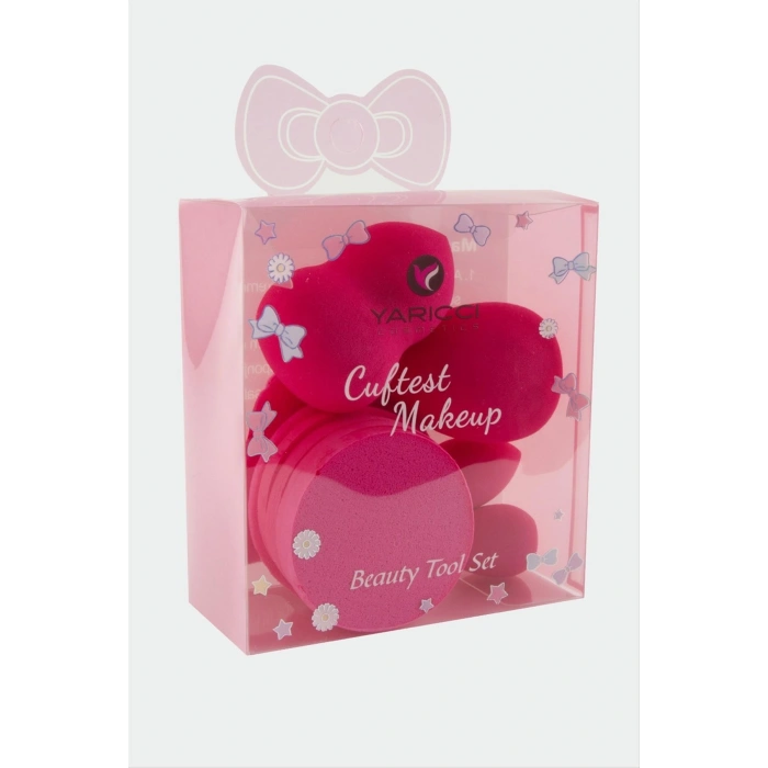 10  Adet Karışık Makyaj Süngeri