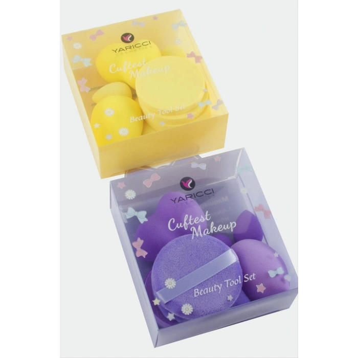 10  Adet Karışık Makyaj Süngeri