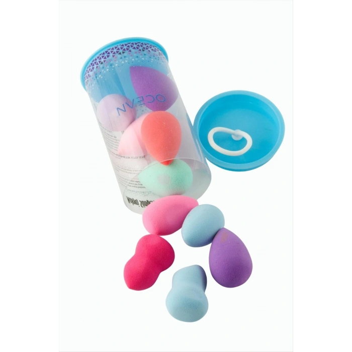 10 Adet Silindir Makyaj Süngeri