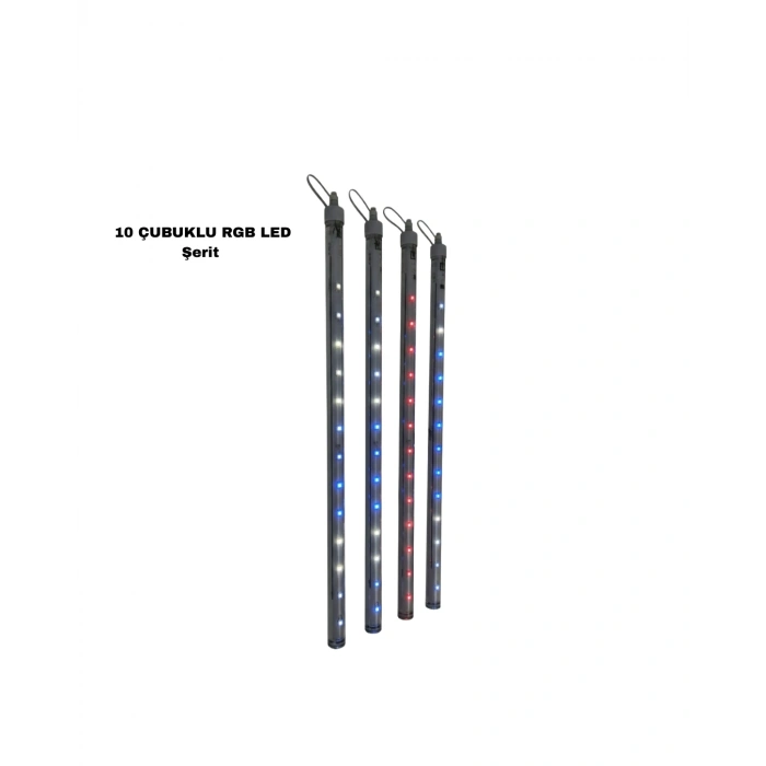 10 Çubuklu Dekor Led