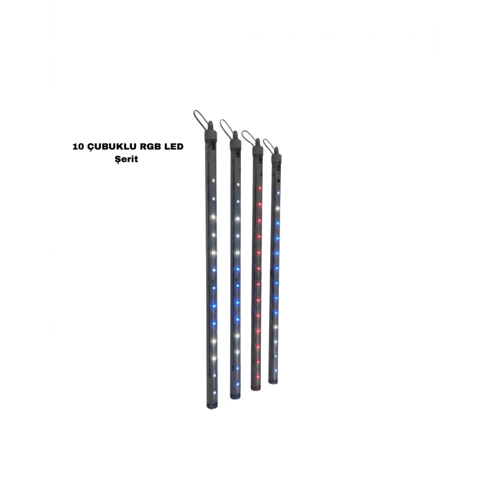 10 ÇUBUKLU DEKOR LED