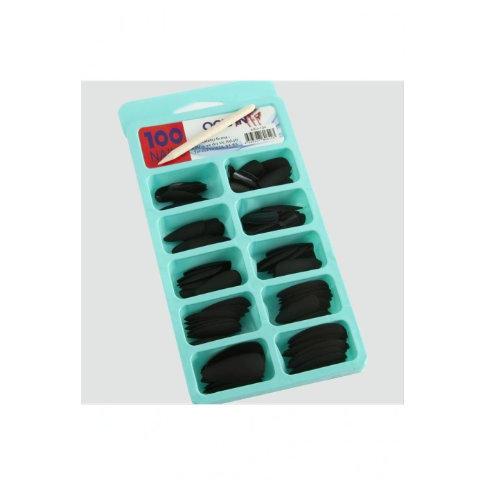 100 Adet  Mat Takma Tırnak