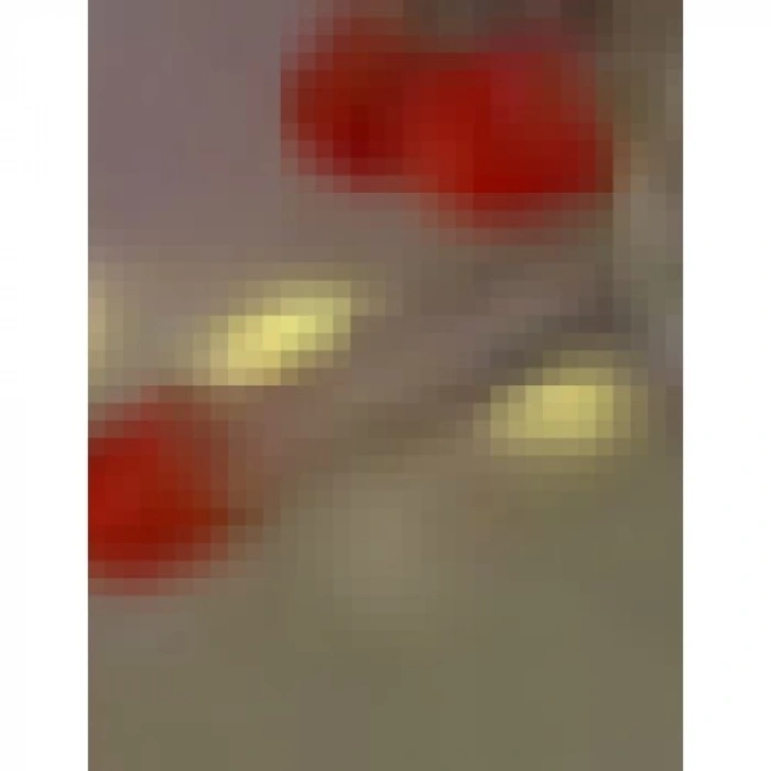 10m 100 Led Damla Uçlu Led Işık Kırmızı Işık Şeffaf Kablo