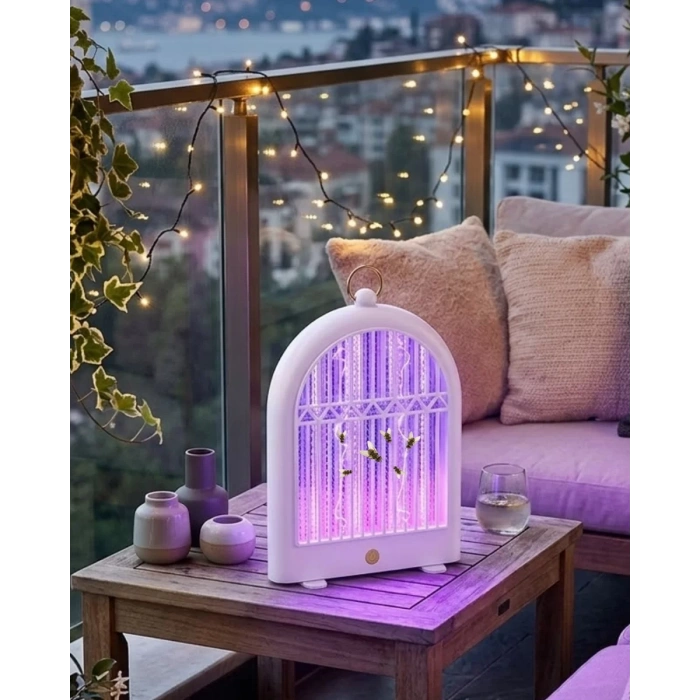10w Güçlü Sivrisinek Lambası Balkon Ve Bahçe İçin Uygun
