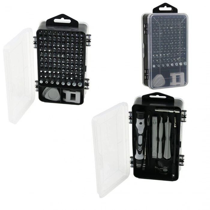 115İN1 SAATÇİ - TELEFONCU BİTS TORNAVİDA SETİ 98PCS UÇ + 1-T.VİDA SAPI + TELEFON APARATLARI