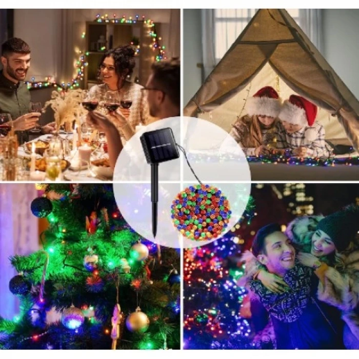 11m 100 Led RGB SOLAR