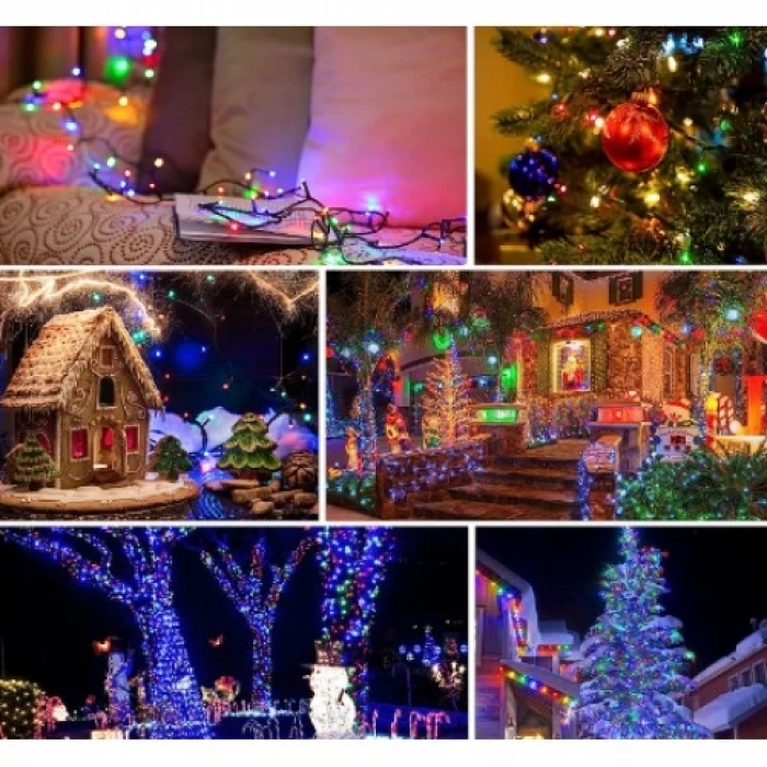 11m 100 Led RGB SOLAR