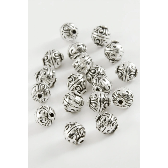 1,2 cm Çini Desenli Tesbih Ara Aparatı 50 Gram