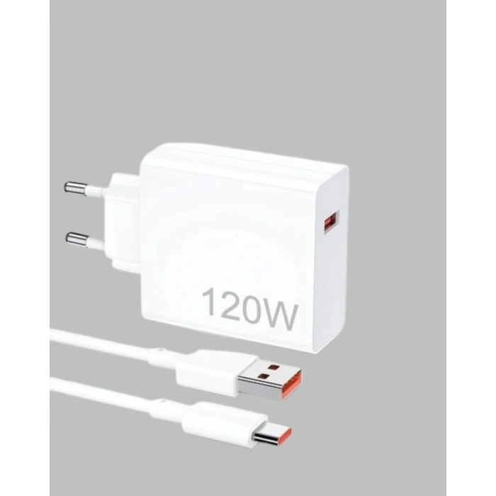 120 Watt Type C Şarj Başlığı Poco X3 X4 X5 Pro Uyumlu