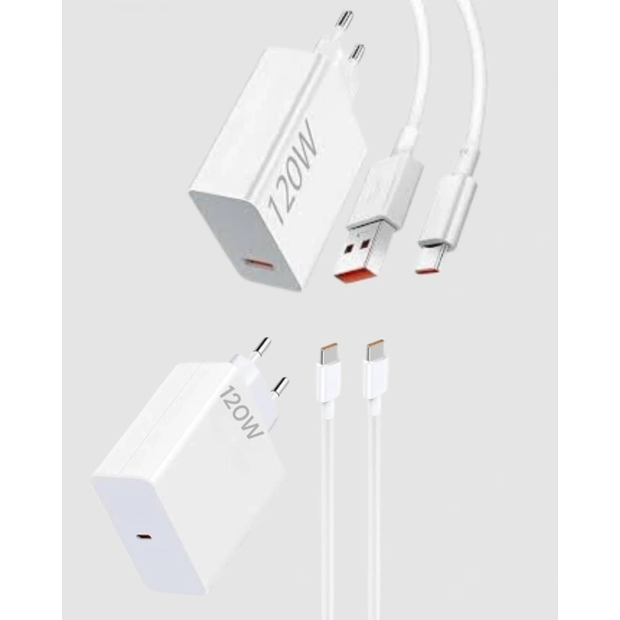120w Type-c Hızlı Şarj Adaptörü – Akıllı Koruma Ve Turbo Güç Desteği
