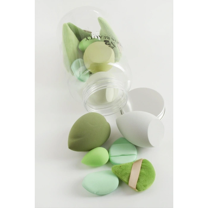 13 Adet Konserve Şişeli Makyaj Süngeri