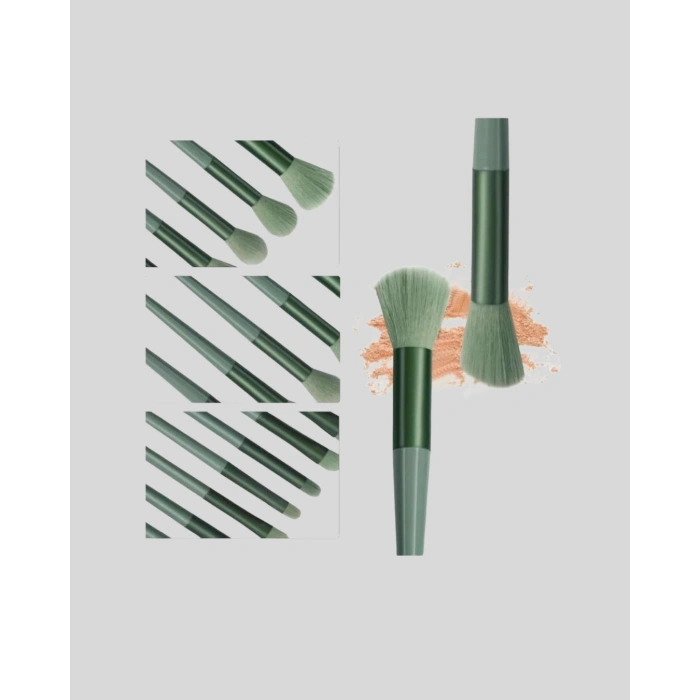 13’lü Profesyonel Makyaj Fırça Seti – Yumuşak Sen Kıllı, Tüm Cilt Tiplerine Uygun