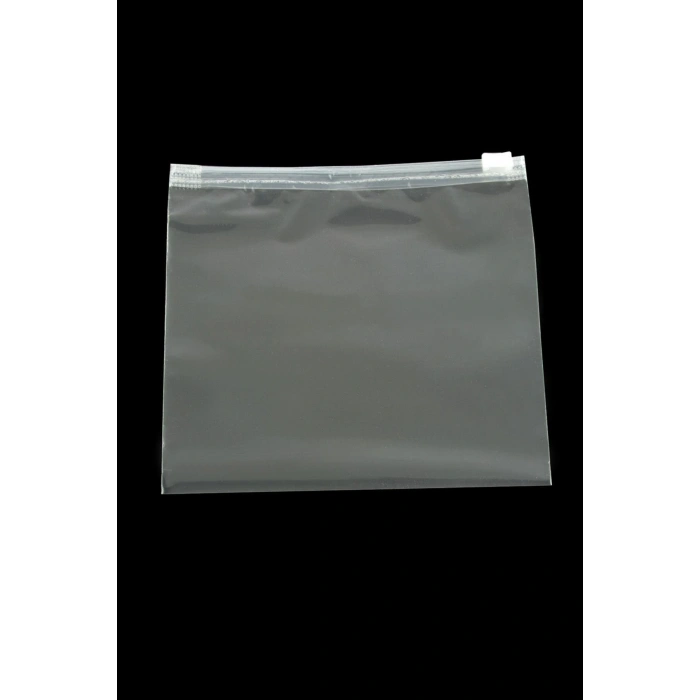 15*15 Fermuarlı Şeffaf Poşet 1 Adet