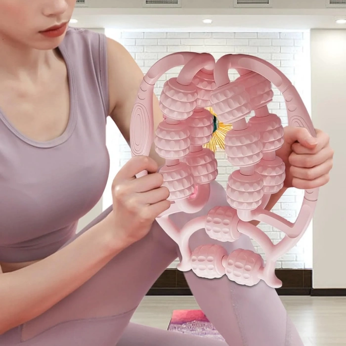 15 Tekerlekli Bacak Boyun Kol Masaj Aleti (4887)