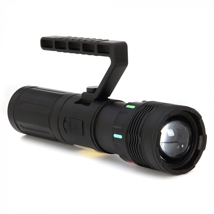 15.000 Lümen Tg+cob Led Şarjlı El Feneri  Wt-703