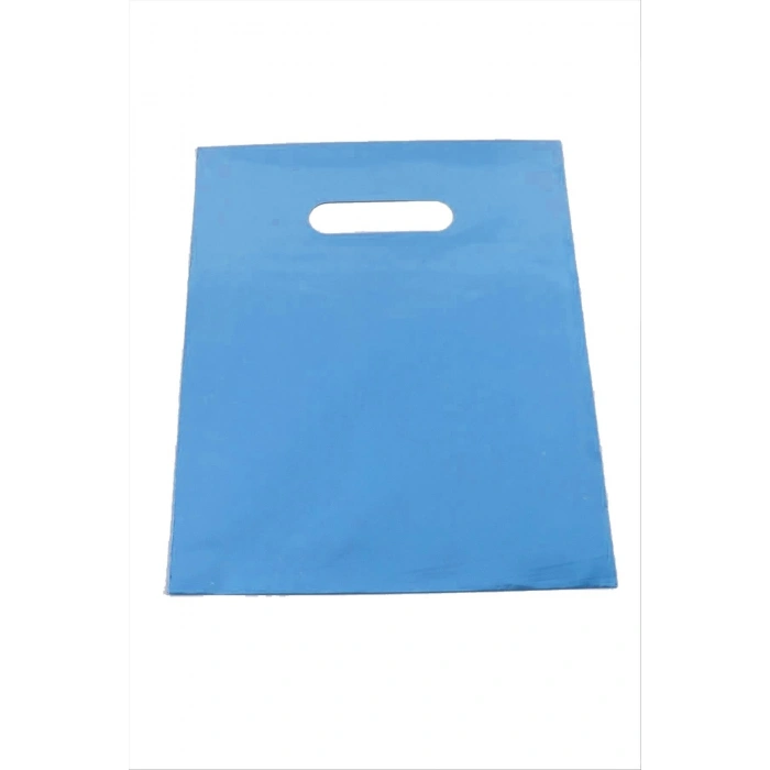 18*25 Mavi Metalize El Tutma Poşet Paketi 100 Adet