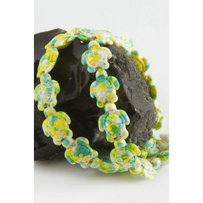 1,8 mm Kaplumbağa Turkuaz Taşı