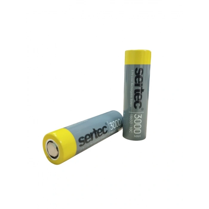 18650 3.7V 3000 Mah 10C Li-Ion Şarjlı Pil