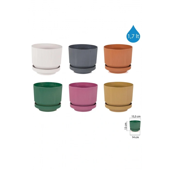 1No Saksı 1.7Lt 1 Adet -S281