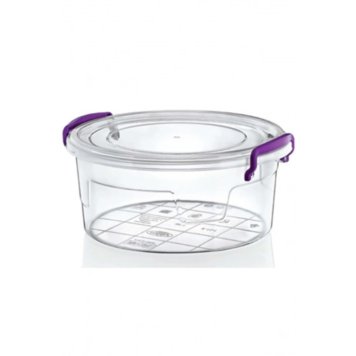 1No Yuvarlak 0,60 Lt. Saklama Kabı -ÇNK2002