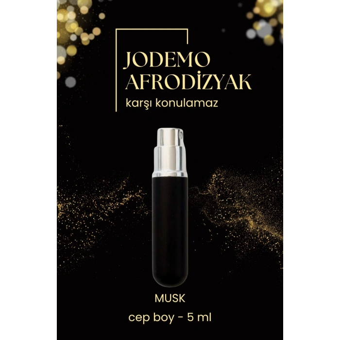 2 Adet Afrodizyak Etkili Erkek Parfüm Cep Boy Musk 5ml