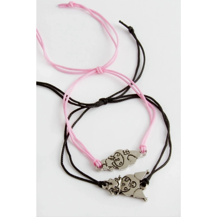 2 Adet Çzgflm Karakteri İp Bileklik