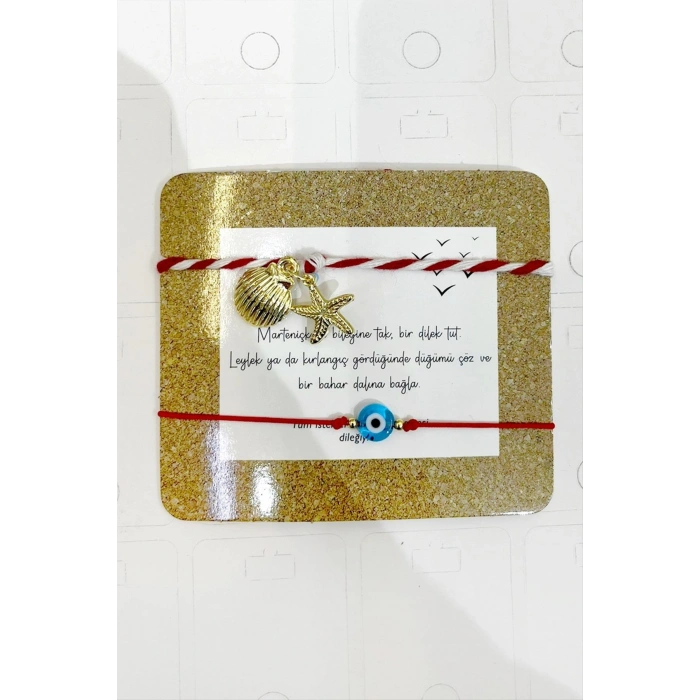 2 Adet Deniz Yıldızı Nazar Marteniçka Bileklik