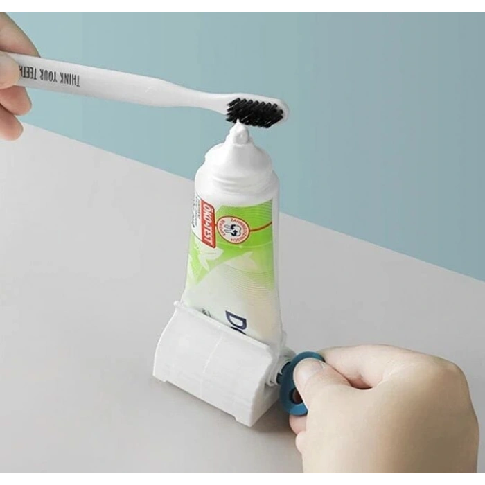 2 Adet Diş Macunu Tüp Krem Sıkma Aparatı Çevirmeli