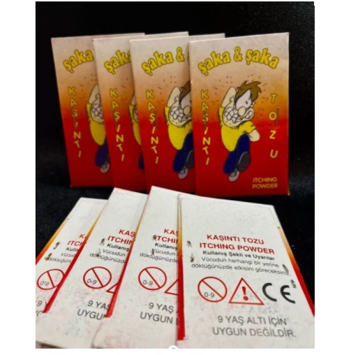 2 Adet Kaşıntı Tozu Şaka Kaşıntı Tozu Eğlence Şaka Amaçlı Toz