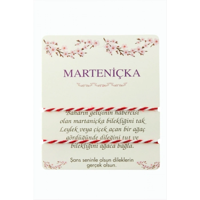 2 Adet Marteniçka İp Bileklik ( Toptan marteniçka bileklik)