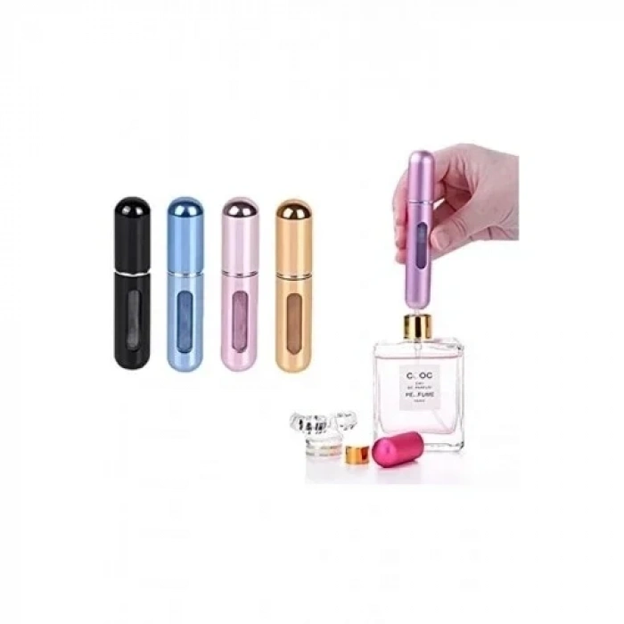 2 Adet Parfüm Şişesi Taşınabilir Mini Doldurulabilir Atomizer Parfüm Şişeleri Boş Küçük