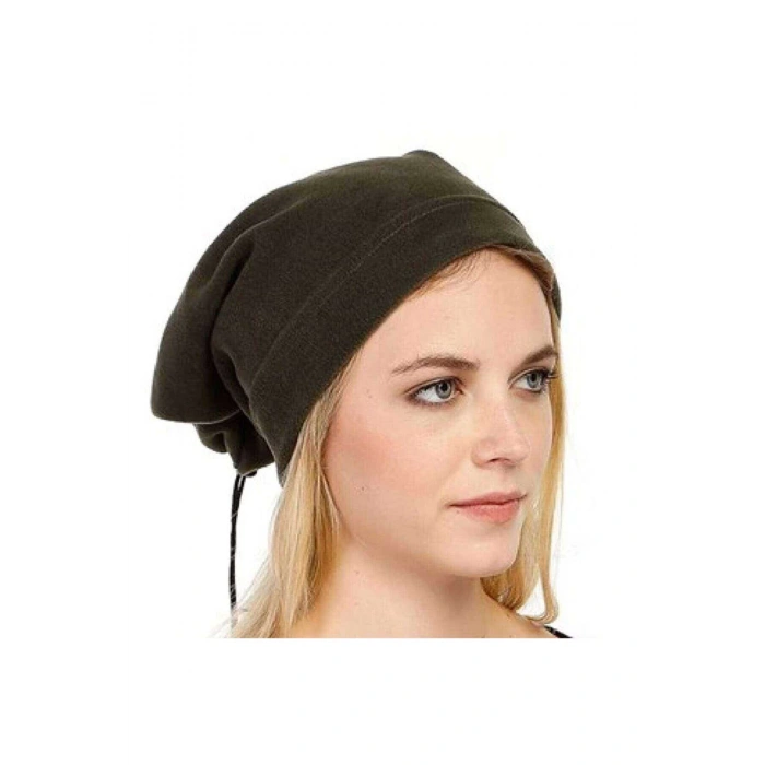 2 Adet Polar İpli Bere ve Boyunluk Kırmızı Yeşil