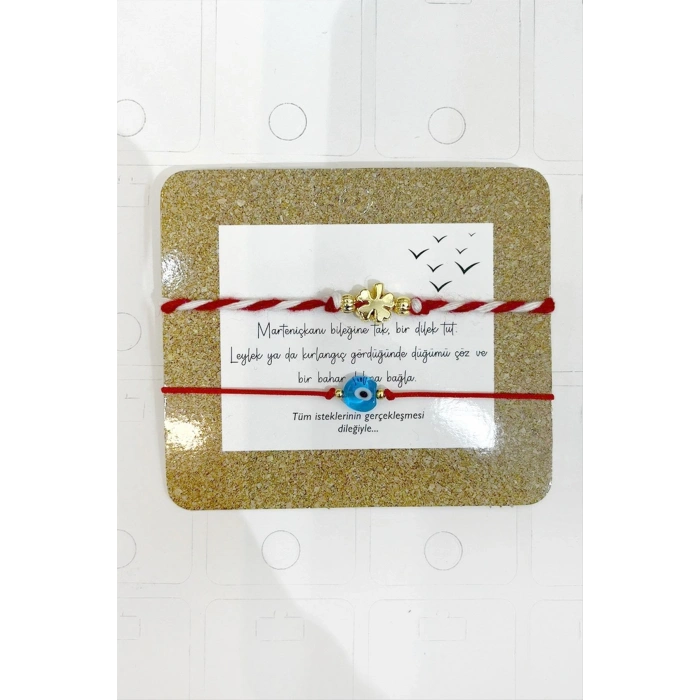 2 Adet Yonca Nazar Marteniçka Bileklik